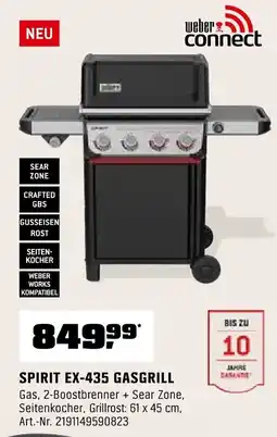 OBI WEBER SPIRIT EX-435 GASGRILL Angebot