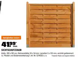 OBI SICHTSCHUTZZAUN Angebot