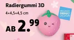 Galeria BRUNNEN Radiergummi 3D Angebot