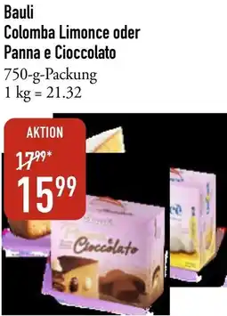 Galeria Markthalle Bauli Colomba Limonce oder Panna e Cioccolato750-g-Packung 1 kg = 21.32 Angebot