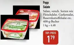 Galeria Markthalle Popp Salate Angebot