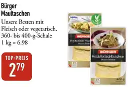 Galeria Markthalle Bürger Maultaschen Angebot