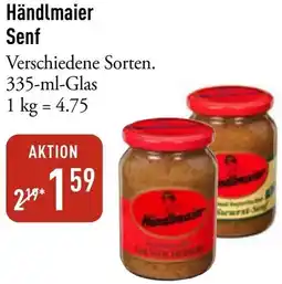 Galeria Markthalle Händlmaier Senf Angebot