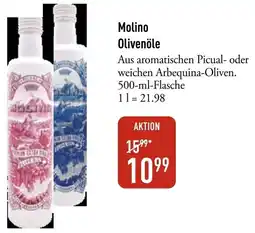 Galeria Markthalle Molino Olivenöle Angebot