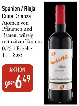 Galeria Markthalle Spanien / Rioja Cune Crianza Angebot