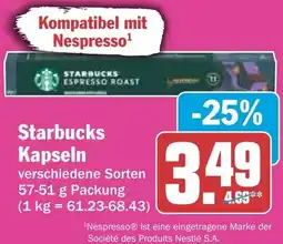 HIT Starbucks Kapseln Angebot
