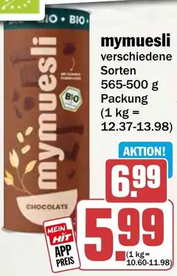 HIT mymuesli Angebot