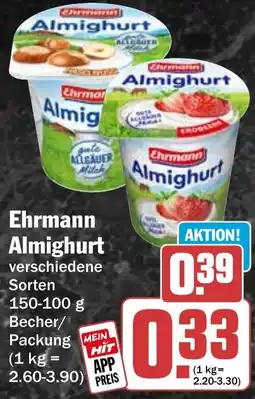 HIT Ehrmann Almighurt Angebot