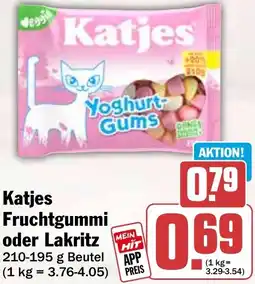 HIT Katjes Fruchtgummi oder Lakritz Angebot