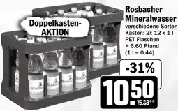 HIT Rosbacher Mineralwasser Angebot