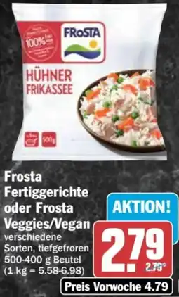 AEZ Frosta Fertiggerichte oder Frosta Veggies/Vegan Angebot
