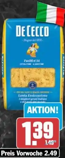 AEZ De Cecco Italienische Pasta oder Pastaspezialitäten Angebot