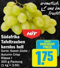 AEZ Südafrika Tafeltrauben kernlos hell Angebot