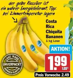 AEZ Costa Rica Chiquita Bananen Angebot