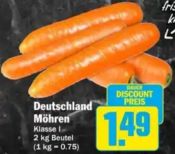 AEZ Deutschland Möhren Angebot