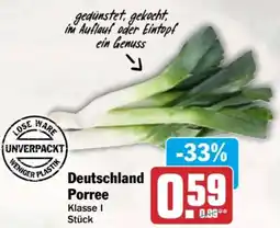 AEZ Deutschland Porree Angebot