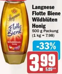 AEZ Langnese Flotte Biene Wildblüten Honig Angebot