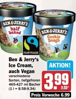 AEZ Ben & Jerry's Ice Cream, auch Vegan Angebot