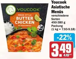AEZ Youcook Asiatische Menüs Angebot