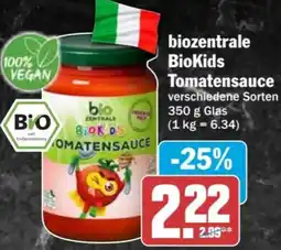 AEZ biozentrale BioKids Tomatensauce Angebot