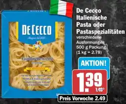 AEZ De Cecco Italienische Pasta oder Pastaspezialitäten Angebot