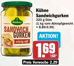 AEZ Kühne Sandwichgurken Angebot