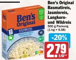 AEZ Ben's Original Basmatireis, Jasminreis, Langkorn- und Wildreis Angebot