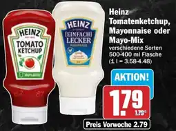 AEZ Heinz Tomatenketchup, Mayonnaise oder Mayo-Mix Angebot
