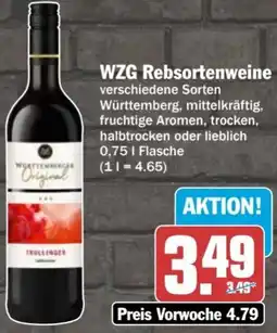 AEZ WZG Rebsortenweine Angebot