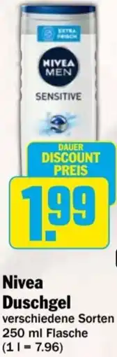 AEZ Nivea Duschgel Angebot