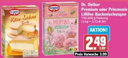 AEZ Dr. Oetker Premium oder Prinzessin Lillifee Backmischungen Angebot