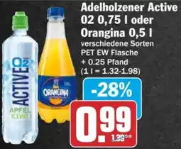 AEZ Adelholzener Active O2 oder Orangina Angebot