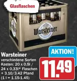 AEZ Warsteiner Angebot