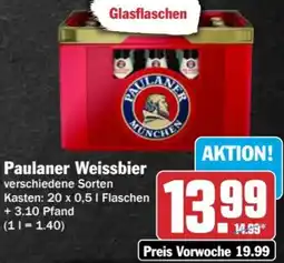 AEZ Paulaner Weissbier Angebot