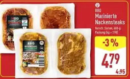 Aldi Nord BBQ Marinierte Nackensteaks Angebot