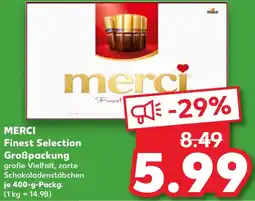 Kaufland MERCI Finest Selection Großpackung Angebot
