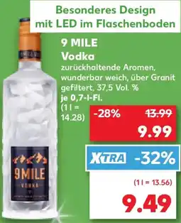 Kaufland 9 MILE Vodka Angebot