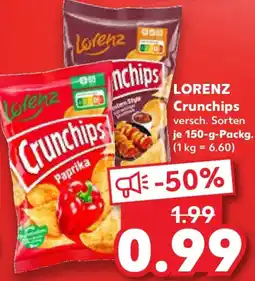 Kaufland LORENZ Crunchips Angebot