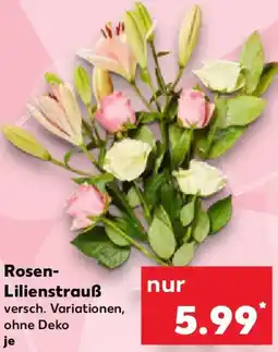 Kaufland Rosen Lilienstrauß Angebot
