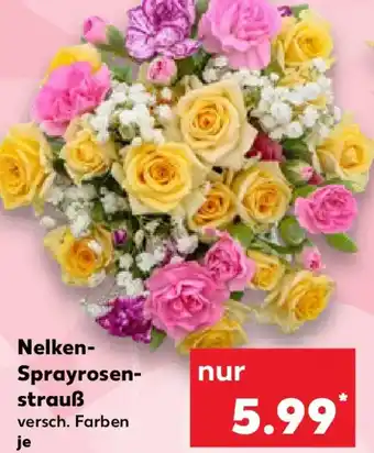 Kaufland Nelken Sprayrosenstrauß Angebot