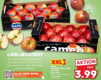 Kaufland Dtsch. Tafeläpfel Cameo XXL oder ital. Kanzi XXL Angebot