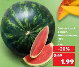 Kaufland Costa-rican./ peruan. Wassermelone, lose Angebot