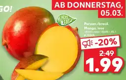 Kaufland Peruan./brasil. Mango, lose Angebot