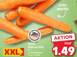 Kaufland Dtsch. Möhren XXL Angebot