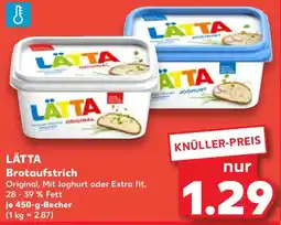 Kaufland LÄTTA Brotaufstrich Angebot