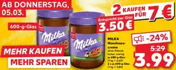 Kaufland MILKA Haselnusscreme Angebot