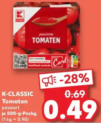Kaufland K-CLASSIC Tomaten Angebot