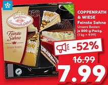 Kaufland COPPENRATH & WIESE Feinste Sahne Angebot