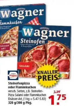 Multi Markt Wagner Steinofenpizza oder Flammkuchen Angebot