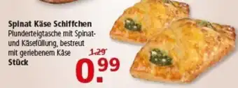 Multi Markt Spinat Käse Schiffchen Angebot